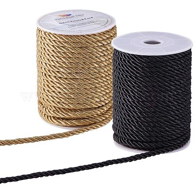 3 Color Rayon Twisted Cords, For Home Decoration