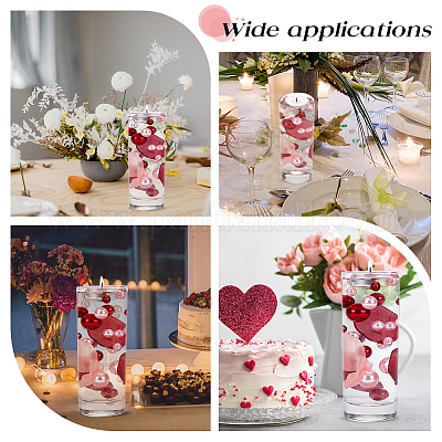 Wholesale BENECREAT Vase Fillers for Centerpiece Floating Candles 