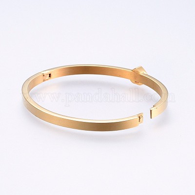 Bracelets en acier inoxydable 304&nbsp;BJEW-P222-08G-1