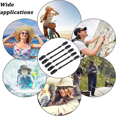 Clip Cappello Con Cordino Cordino Antivento Per Cappellini