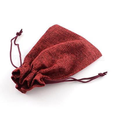 Pochettes en toile de jute&nbsp;ABAG-Q050-10x14-06-1
