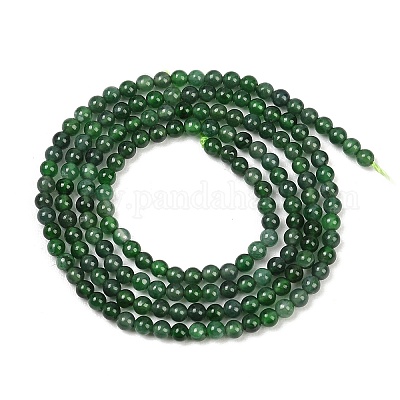 Natürliche jadeite Perlen Stränge&nbsp;G-B175-B01-2mm-1
