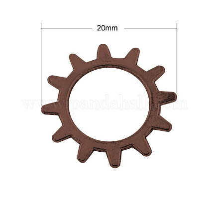 チベットスタイルの合金スチームパンクペンダント カドミウムフリー ニッケルフリー 鉛フリー ホイールギヤ 赤銅鉱 x1mmの通販 Jp Pandahall Com