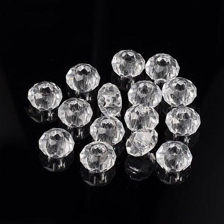 Handmade Crystal European Beads X-GPDL17Y-1-1