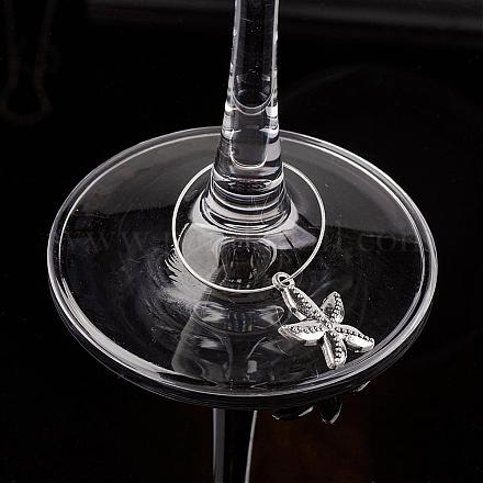 Alloy Wine Glass Charms AJEW-JO00157-05-1