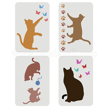 Negozio Set di stencil per pittura da disegno per animali domestici per  bambini per fare gioielli - Pandahall Selected