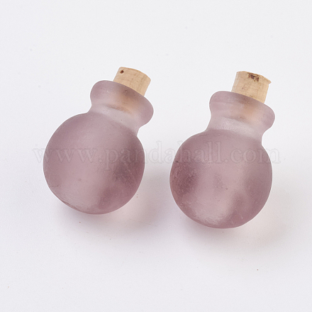 Pendentifs de bouteille de parfum vernissés manuels LAMP-P044-P02-1