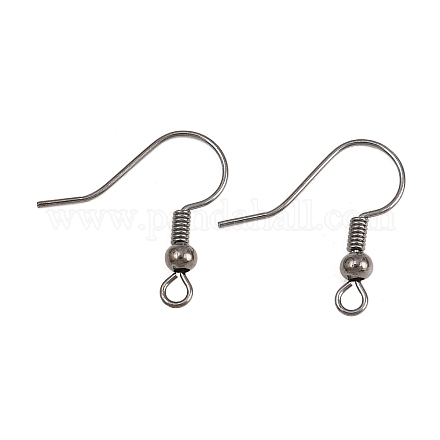 Crochets d'oreille en laiton&nbsp;KK-S075-B-NF-1