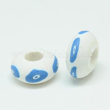 Polymer Clay Beads CLAY-T001-E17-1