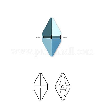 Perline di strass di cristallo austriaco 5747-16-001METBL2(U)2X-1