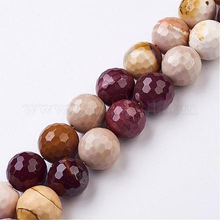 Mookaite naturale fili di perle G-E302-062-18mm-1