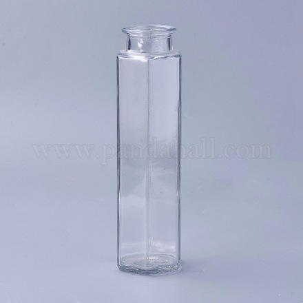 Bouteilles en verre transparent AJEW-WH0096-24-1