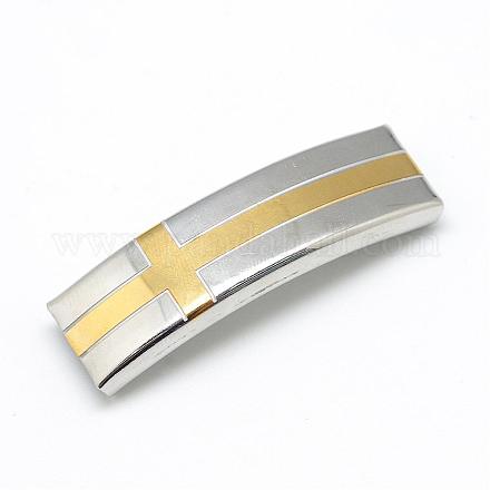 201 Stainless Steel Slide Charms STAS-T008-240-1