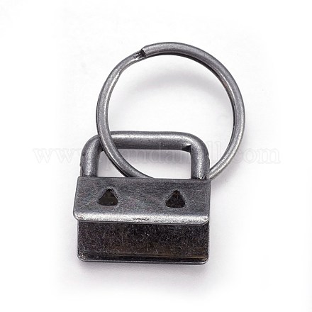 Electroplate Iron Split Key Rings IFIN-WH0044-01A-AS-1
