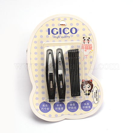 Kits d'accessoires d'épingles à cheveux et pinces à cheveux en fer PHAR-M009-07-1