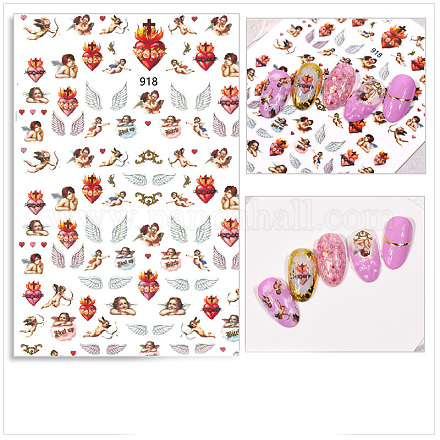 Nail Art Stickers Decals RELI-PW0001-092F-1