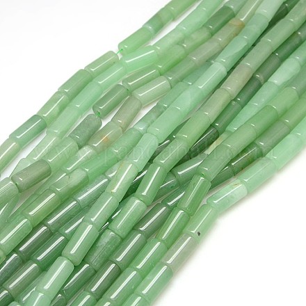 Pietra preziosa naturale perline avventurina verde fili G-L166-02-1