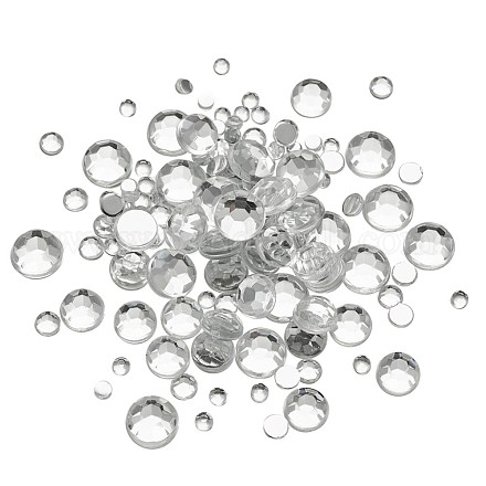 Cabuchones de diamante de imitación de acrílico de Taiwan imitación GACR-TA0001-03-1