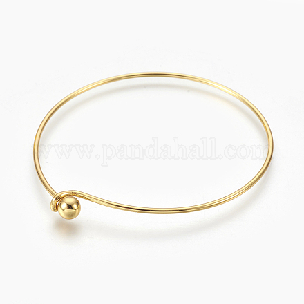 Accessoire de bricolage de bracelet en laiton MAK-L017-01G-1