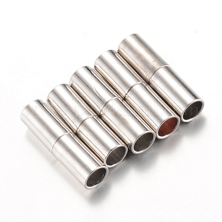 Brass Magnetic Clasps X-KK-T008-01P-1