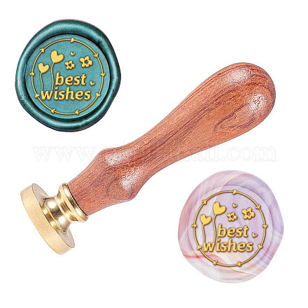 Wax Seal Stamp Set AJEW-WH0208-514-1