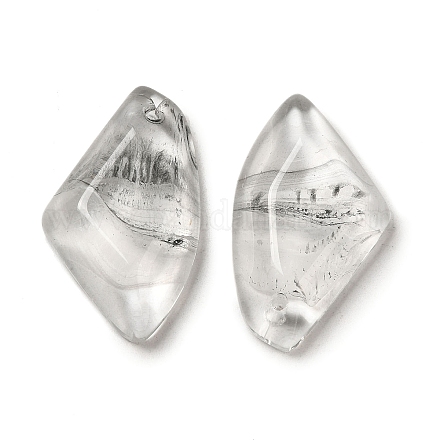 Colgantes de cristal transparente GLAA-G104-07C-1