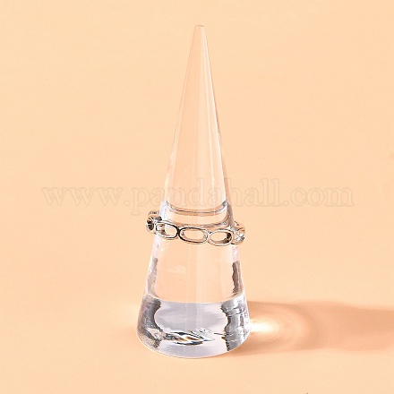 Acrylic Organic Glass Ring Displays X-RDIS-G005-04C-1