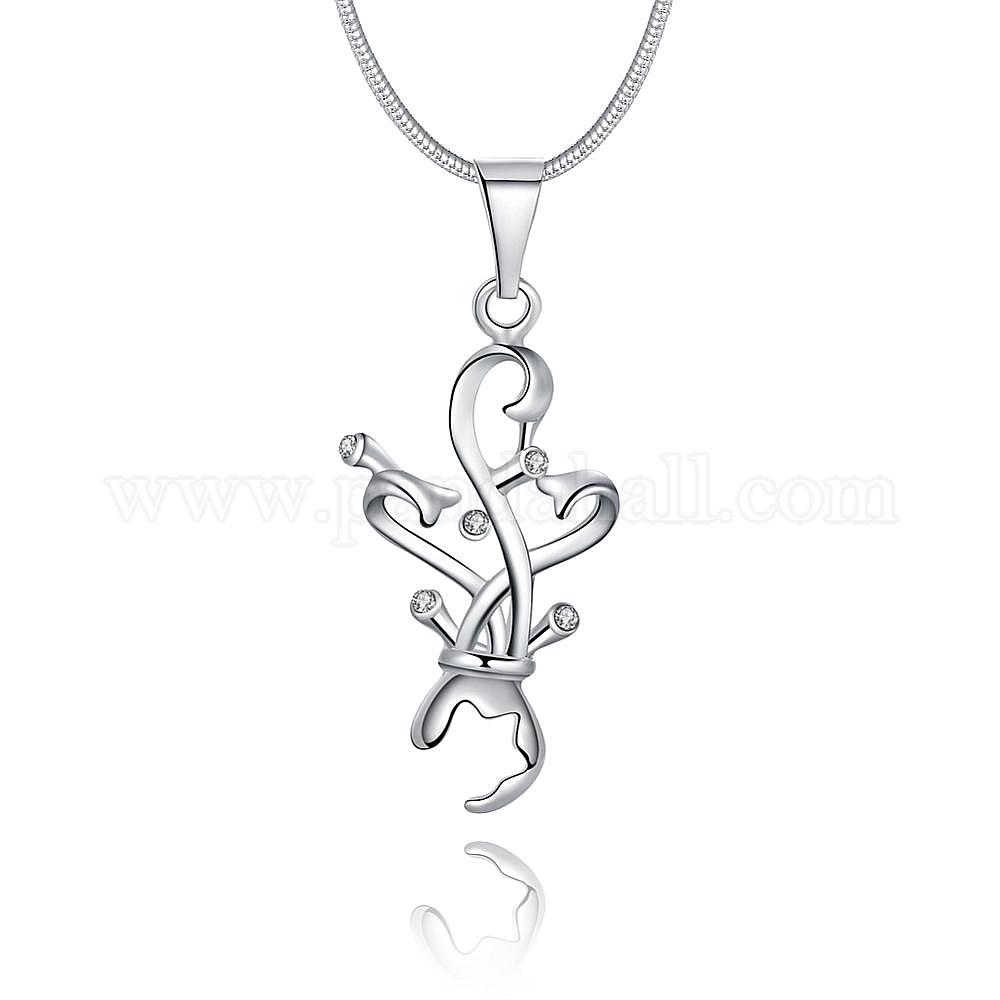 Wholesale Tin Alloy Pendant Necklaces