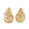 Brass Bead Caps, Cone, Real 24K Gold Plated, 12x11mm, Hole: 1mm