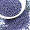 MIYUKI Round Rocailles Beads, Japanese Seed Beads, 11/0, (RR434) Opaque Eggplant Luster, 11/0, 2x1.3mm, Hole: 0.8mm, about 5500pcs/50g