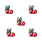 Christmas Themed Handmade Lampwork Beads, Christmas Socking, 17x16mm