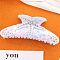 Starfish Cellulose Acetate Claw Hair Clips, Rhinestones Style Hair Accessories for Women & Girls, Thistle, 120x40x55mm