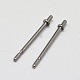 304 Stainless Steel Stud Earring Pins STAS-D138-2