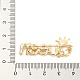 合金ラインストーンブローチ  女性用の王冠ピンが付いたワードクイーン  ゴールドカラー  15x36x2.5mm JEWB-P023-01G-3