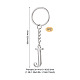 Porte-clés en alliage&nbsp;KEYC-TADJ0001-11J-3