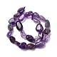 Natürlichen Amethyst Perlen Stränge&nbsp;G-P601-A04-02-3