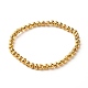Shell Shape Cubic Zirconia Charm Stretch Bracelets Set for Teen Girl Women BJEW-JB06850-02-4