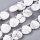 Synthetic Howlite Beads Strands G-G821-14A-1
