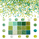 PH PandaHall 12000pcs 2mm Green Seed Beads SEED-PH0001-61-1