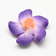 Handmade Polymer Clay Plumeria Flower Beads CLAY-Q221-21-3