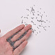 Perline di semi di vetro rotonde di grado 12/0 X-SEED-N001-B-150-4