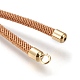 Nylon Twisted Cord Bracelet Making MAK-M025-140-2