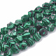Chapelets de perles en malachite synthétique G-S332-12mm-002-1
