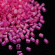 1 Box Transparent Frosted Two Cut Glass Seed Beads DIY Loose Spacer Tube Glass Seed Beads SEED-X0005-11-QB17-B-3