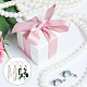 Gemstone with ABS Plastic Imitation Pearl Beaded Keychain with Star/Moon/Sun Alloy Pendants KEYC-PH01516-02-7