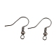 Crochets d'oreille en laiton&nbsp;KK-S075-B-NF-1