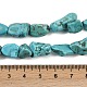 Natürliche Howlith Perlen Stränge&nbsp;G-N0312-01D-5