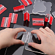 AHANDMAKER 10 Pcs Acrylic Self Adhesive Hinges FIND-WH0096-28A-3