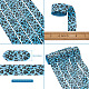 Rubans gros-grain imprimés léopard OCOR-TA0001-22A-10