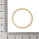 Anillos de unión de latón chapado en rejilla de anillo de engranaje KK-G480-01LG-3